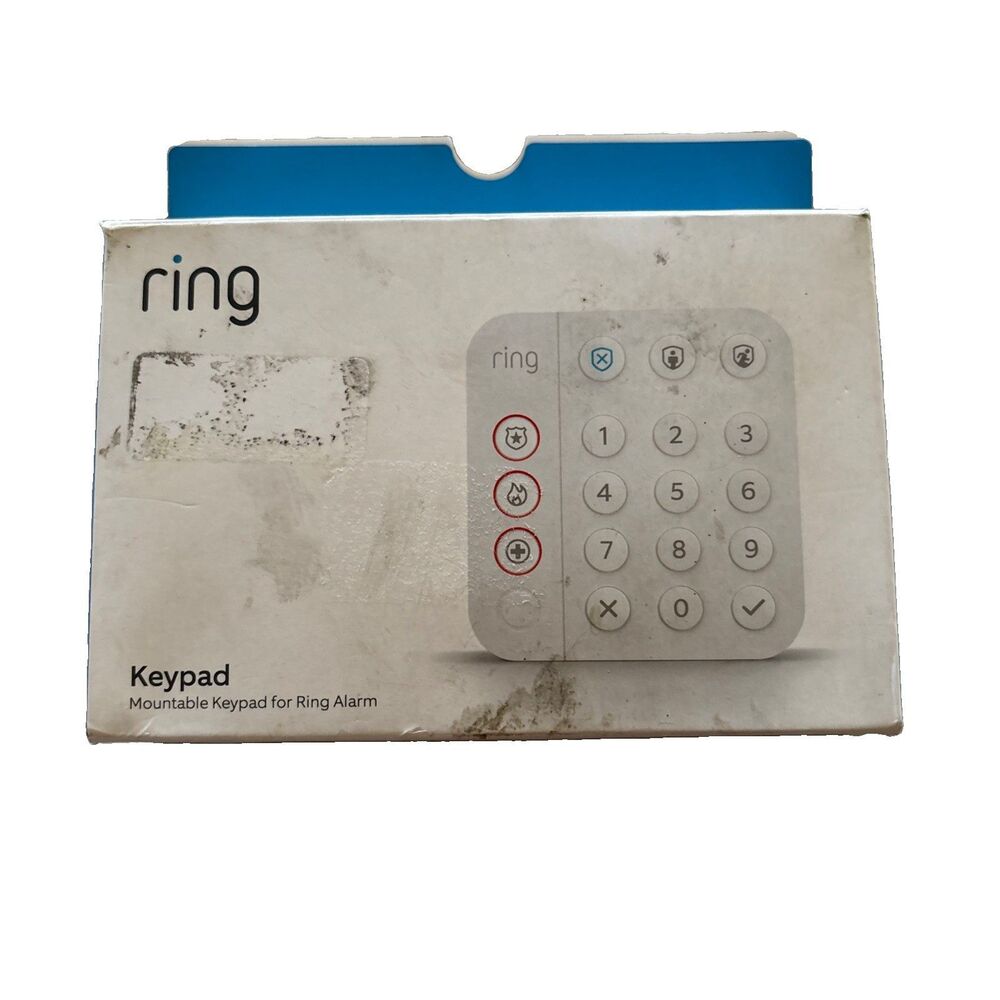 Ring Alarm Keypad (2nd Gen) (4AK1SZ-0EN0) - White New Open Box